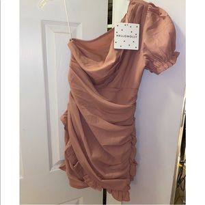 Hello Molly Mauve/Light Pink Dress